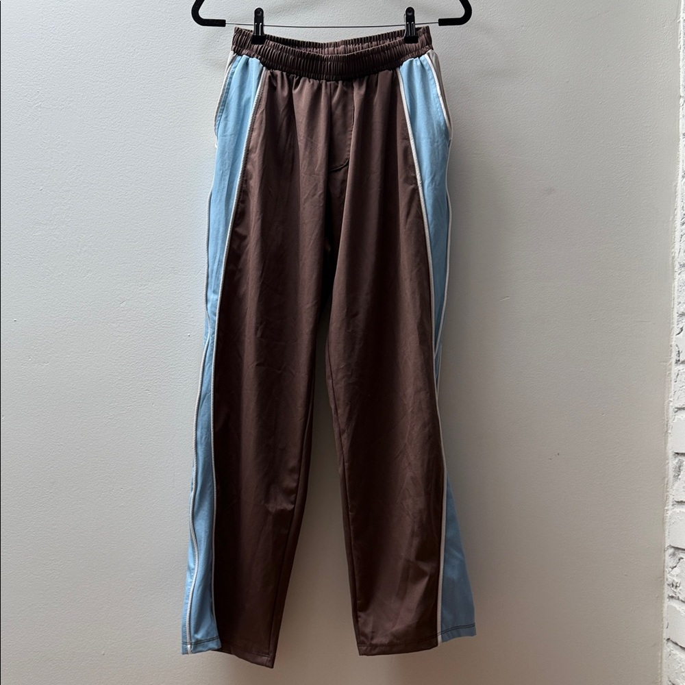 FIVE Brown Track Pants XS